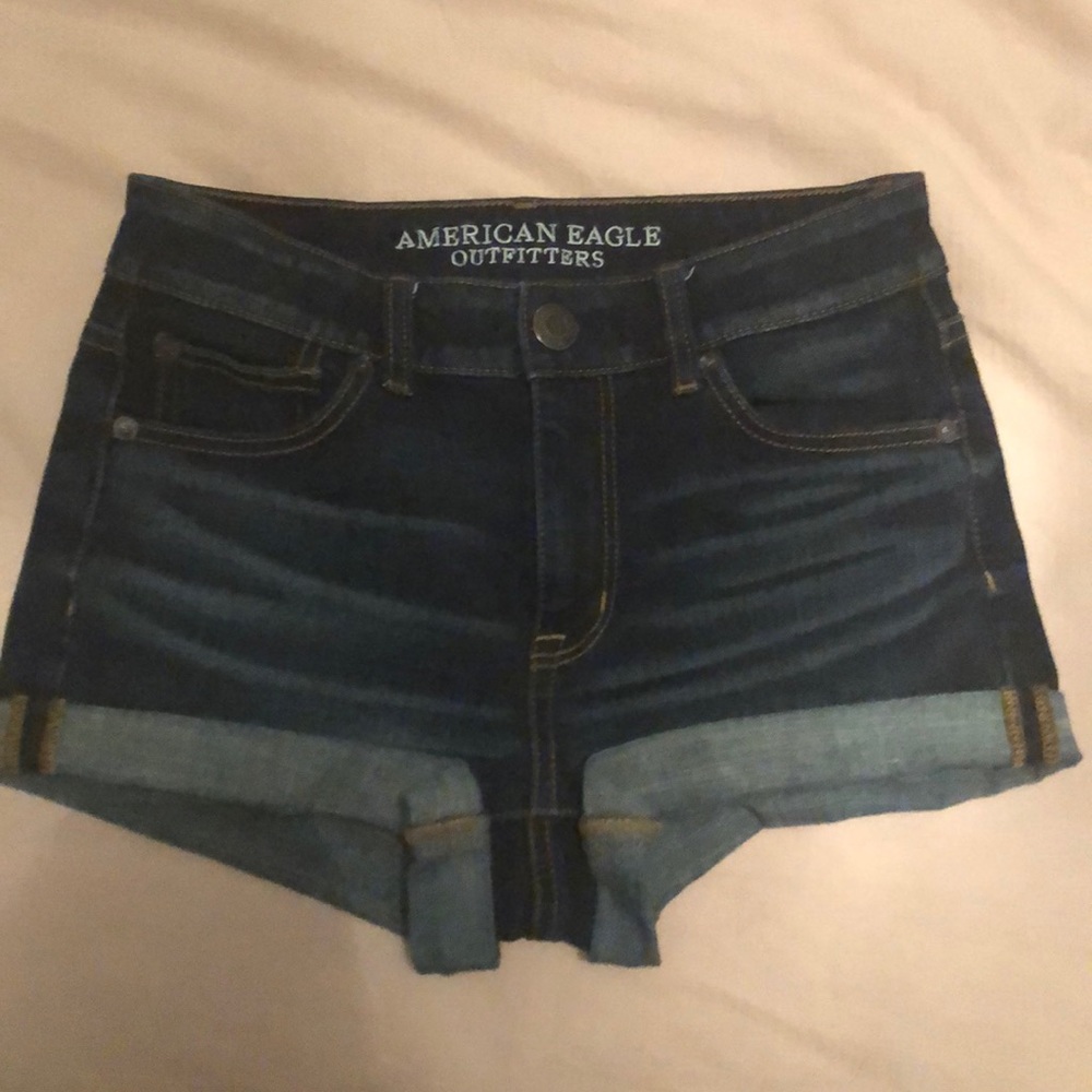 american eagle jean shorts